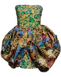 Versace Jeans Couture - Mini Dress Polyester - Lyst