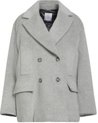Eleventy - Coat Alpaca Wool, Wool, Polyamide - Lyst