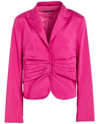 Anna Molinari - Fuchsia Blazer Acetate, Viscose, Elastane - Lyst