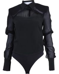 Maria Vittoria Paolillo - Bodysuit Acetate, Silk, Viscose, Polyester, Elastane - Lyst