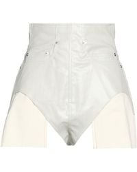 Rick Owens - Denim Shorts - Lyst