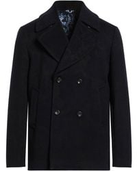 Etro - Midnight Coat Wool - Lyst