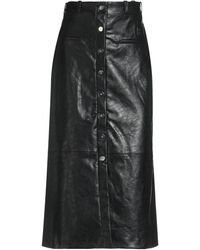 DKNY - Jupe Midi - Lyst