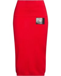 N°21 - Midi Skirt Wool, Polyamide, Elastane - Lyst