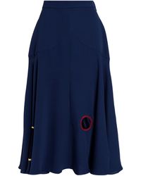 ROKSANDA Midi Skirt - Blue