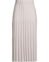 Fedeli - Light Midi Skirt Virgin Wool, Polyester - Lyst