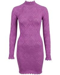Elisabetta Franchi - Mini Dress - Lyst