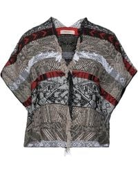 Twinset - Cardigan Viscose, Polyester, Metallic Fiber, Cotton - Lyst