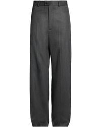 MSGM - Pants Virgin Wool, Polyester - Lyst