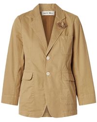 Alex Mill Suit Jacket - Natural