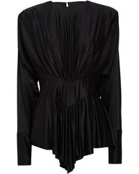 Alexandre Vauthier - Top Viscose, Elastane - Lyst