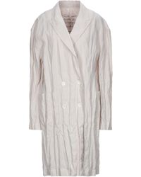 acne studios white coat