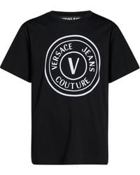 Versace Jeans Couture - T-Shirt Cotton - Lyst