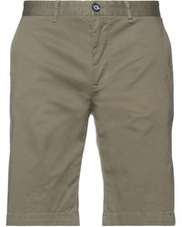 Fred Mello Cotton Shorts \u0026 Bermuda Shorts in Military Green (Green) for Men  | Lyst