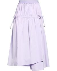 Agnona - Midi Skirt - Lyst