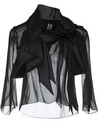 Rick Owens Veste - Noir