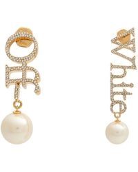 Off-White c/o Virgil Abloh - Earrings - Lyst