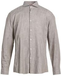 HUGO - Shirt Cotton, Linen - Lyst