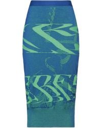 Iceberg - Midi Skirt Virgin Wool, Polyamide - Lyst