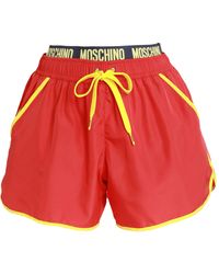 Moschino - Beach Shorts And Pants Polyester, Polyamide, Elastane - Lyst