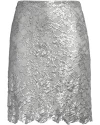 Aspesi - Mini Skirt Viscose, Polyamide, Polyurethane - Lyst
