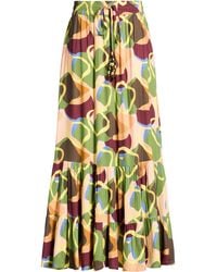 CONNOR & BLAKE - Military Maxi Skirt Viscose - Lyst