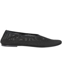 KHAITE - Ballet Flats Textile Fibers, Leather - Lyst