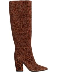 Sergio Rossi - Camel Boot Soft Leather - Lyst