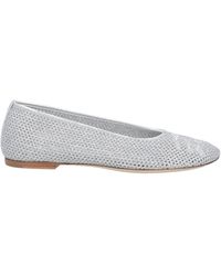 Burberry - Ballet Flats Textile Fibers - Lyst
