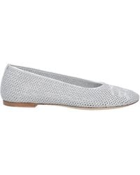 Burberry - Ballet Flats Textile Fibers - Lyst