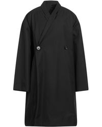 Rick Owens - Overcoat & Trench Coat Polyester - Lyst