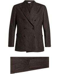 Boglioli - Dark Suit Virgin Wool, Polyamide, Silk, Polyester, Elastane - Lyst