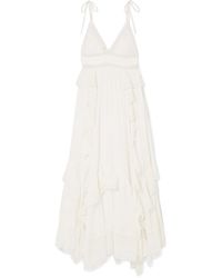Ulla Johnson Vestito lungo - Bianco