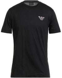 Emporio Armani - T-Shirt Cotton - Lyst