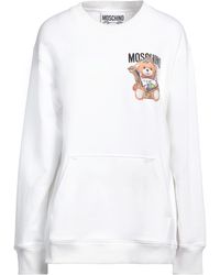 Moschino - Sweatshirt Cotton, Glass, Pvc - Lyst