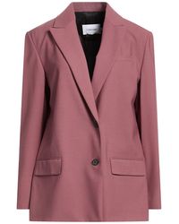 Calvin Klein - Antique Rose Blazer Polyester, Virgin Wool, Elastane - Lyst