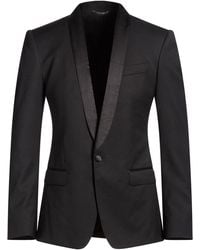Dolce & Gabbana - Blazer Virgin Wool, Silk, Elastane, Polyester - Lyst