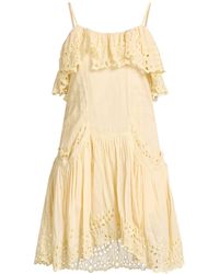 Isabel Marant - Mini Dress Organic Cotton - Lyst