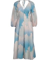 Paul Smith - Robe midi - Lyst