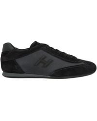 Hogan - Sneakers Leather, Textile Fibers - Lyst