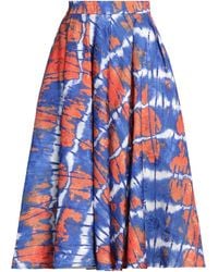 Stella Jean - Bright Midi Skirt Polyester, Elastane - Lyst