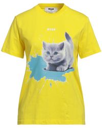 MSGM - T-shirt - Lyst