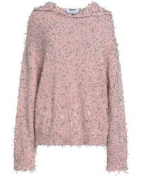 MSGM - Sweater Polyamide, Alpaca Wool, Mohair Wool, Metallic Fiber - Lyst