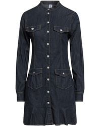 Liu Jo - Mini Dress Cotton, Elastane - Lyst