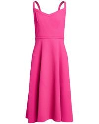 Emilia Wickstead - Midi Dress - Lyst