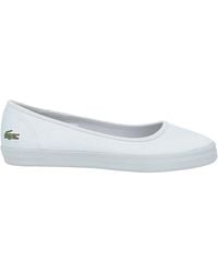 Lacoste Ballet flats and ballerina shoes for Women | Online Sale up to 27%  off | Lyst