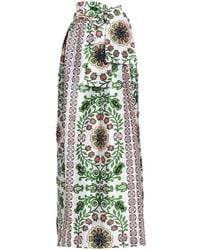 tory burch maxi skirt
