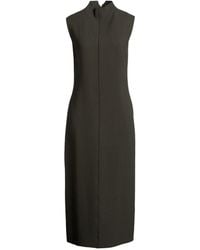 Antonelli - Midi Dress Virgin Wool, Viscose - Lyst