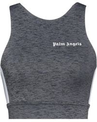 Palm Angels - Logo Crop Top - Lyst