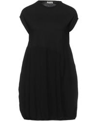 Knit Knit Short Dress - Black